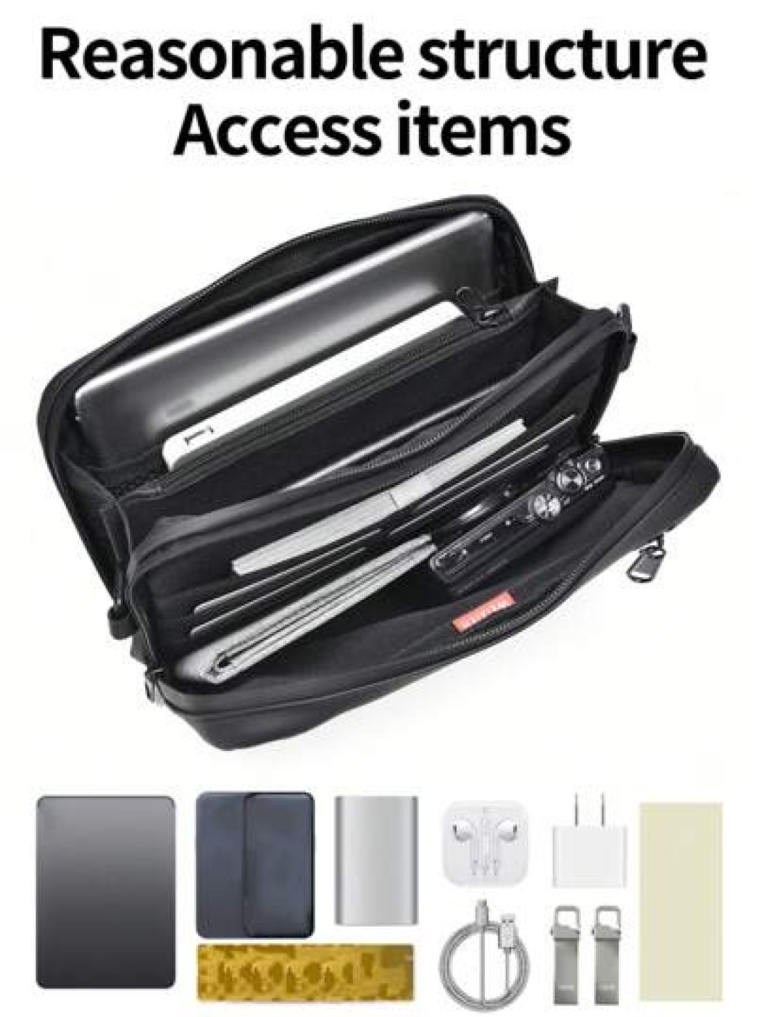1pc Crossbody Bag Shoulder Bag Waist Bag Handbag Sports Bag Wallet Card Holder Fabric Multiple Compartments Pockets Adjustable Shoulder Strap Hiking Christmas Winter Gifts Hip Bag Tote Bag Black Bag H