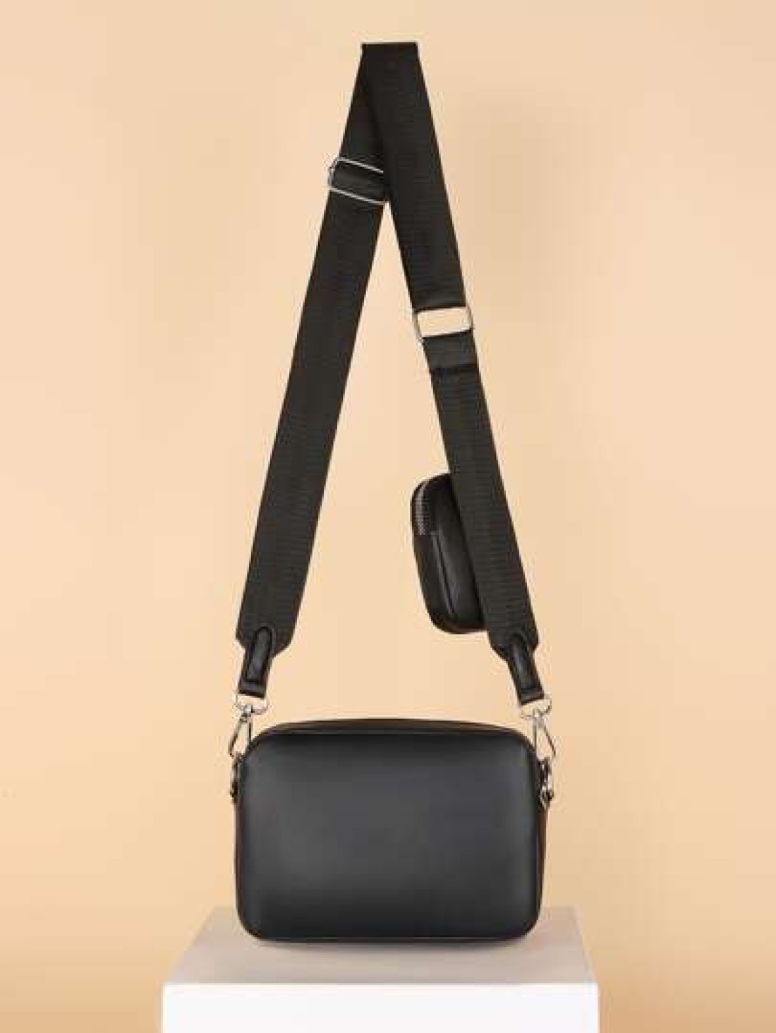 New Women s Bag Simple Casual Two Piece Shoulder Bag Fashion Crossbody Bag Retro PU Soft Leather Feeling Women s Oblique Shoulder Bag