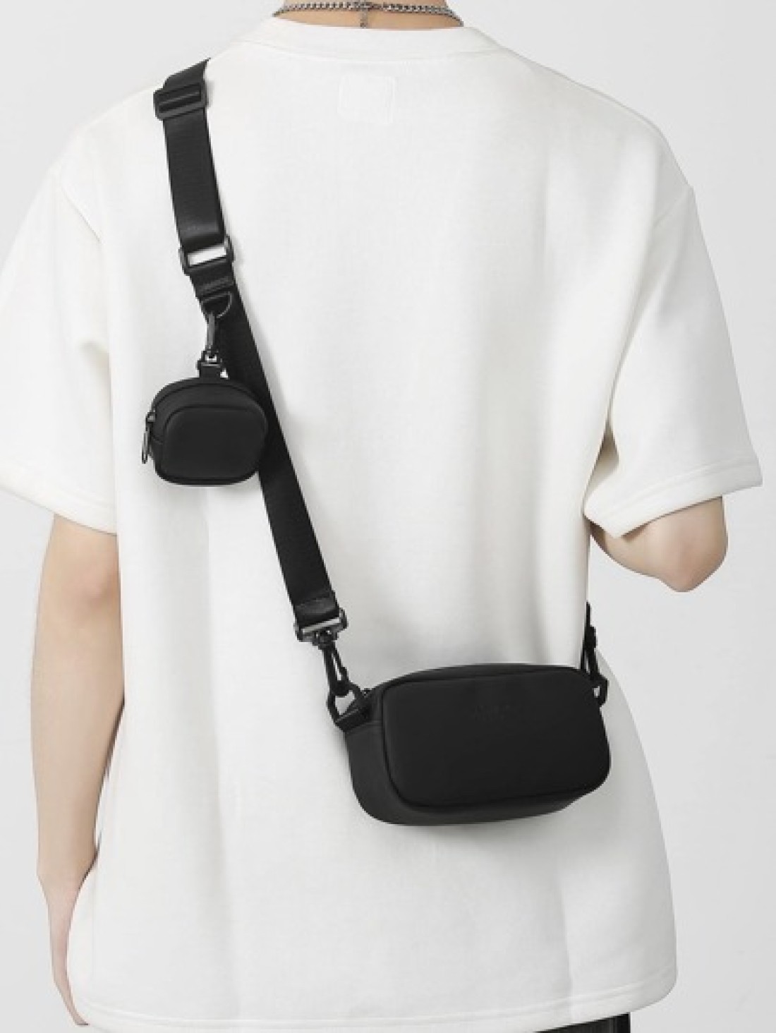 Multifunctional Mini Minimalist Square Bag With Coin Purse Shoulder Bag Sling Bag Casual Bag Crossbody Bag For High School Student University Student Freshman Side Bag Black Bag Small Bag For Holiday