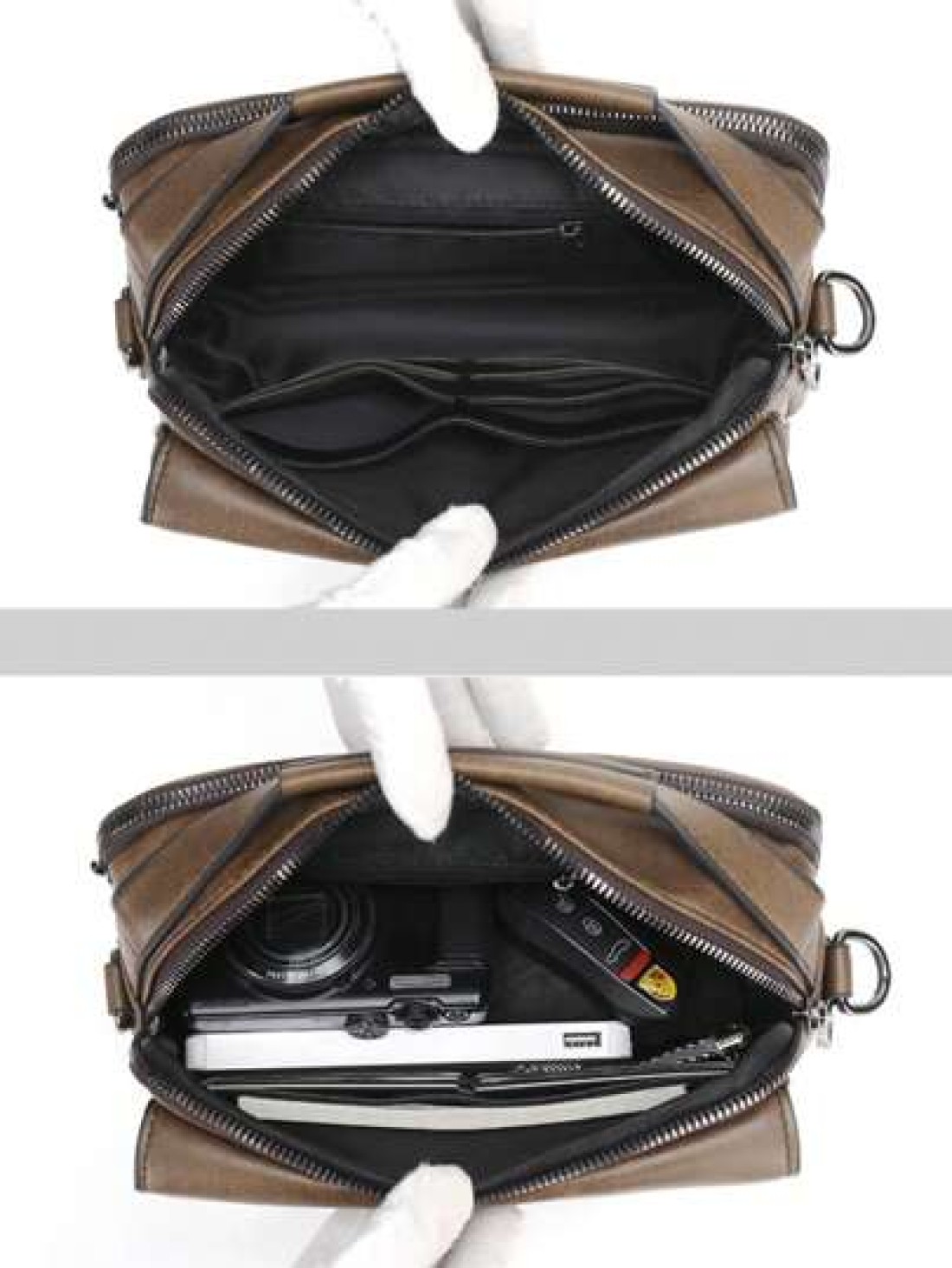 gorchis New Style Crossbody Bag Pu Leather Multi Pocket Shoulder Bag Multifunctional Handbag Sling Bag Square Bag For Holiday Travel Essentials Commute Business Casual Outdoor Ideal Simpler Classic Sa