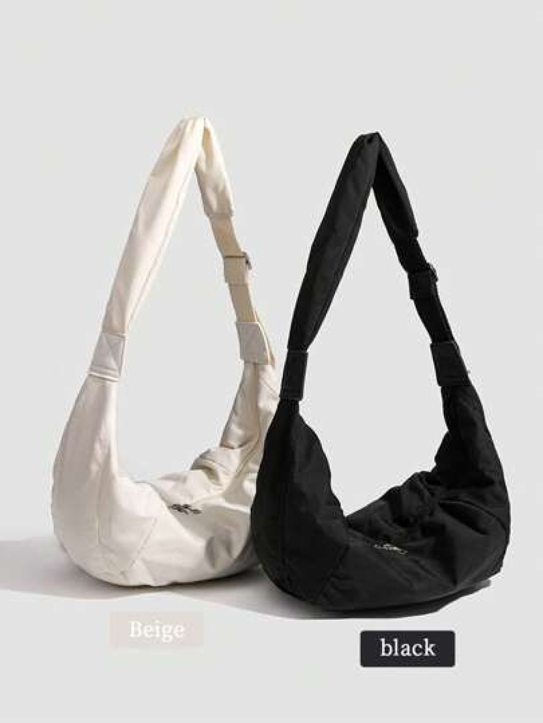 1pc Forest Style Men s Shoulder Bag Tote Bag Large Capacity Lightweight Diagonal Crossbody Dumpling Bag Casual Shoulder Boho Crescent Messenger Bag Nylon Backpack