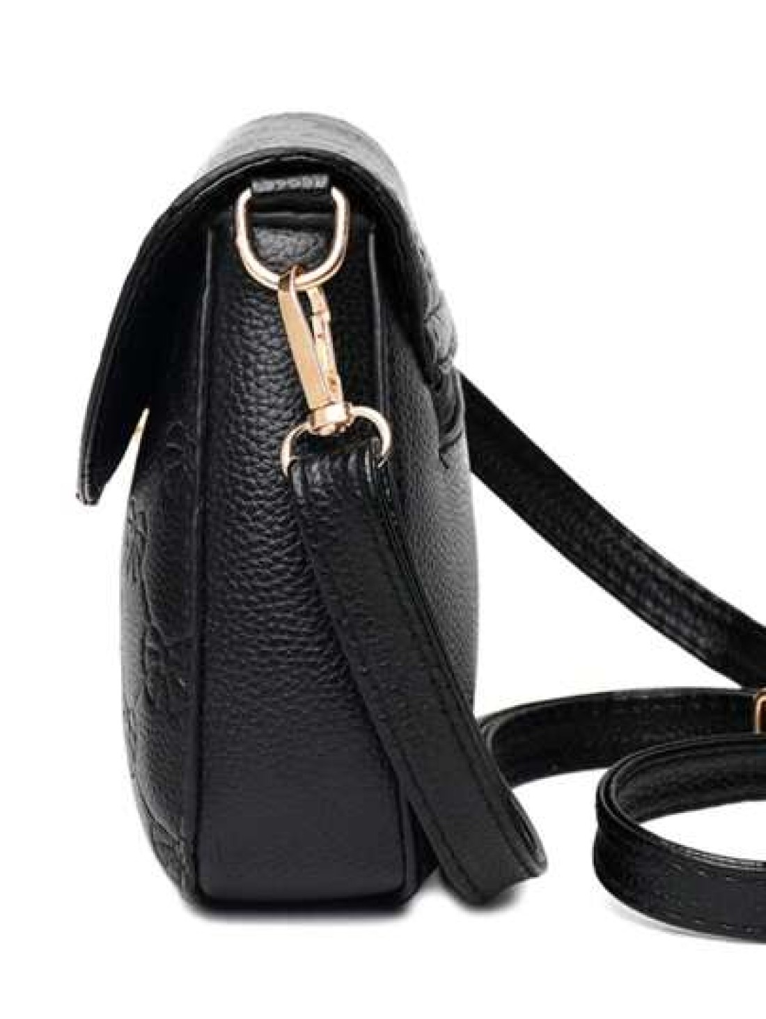 New Large Capacity Bag Female Fashion Senior Texture Female Crossbody Bag With Goddess Single Shoulder Crossbody Bag Pull Head Direction Random