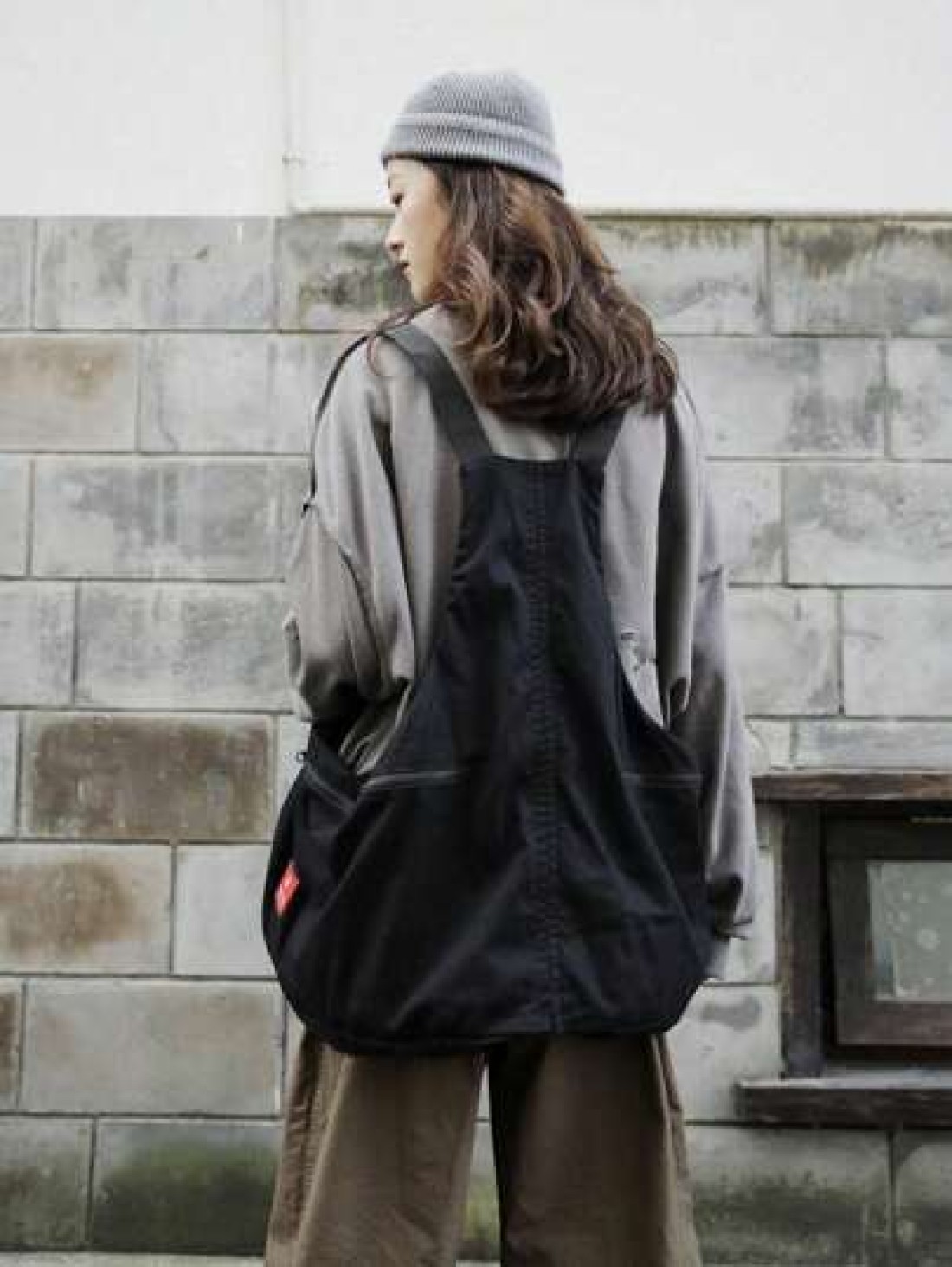 Multi Functional Vest Bag Workwear American Retro Large Capacity Sleeveless Nylon Camping Attendance Shopping Dance Convertible Backpack Vest Outdoor Functional Two In One Tote Crossbody Coat Shopping