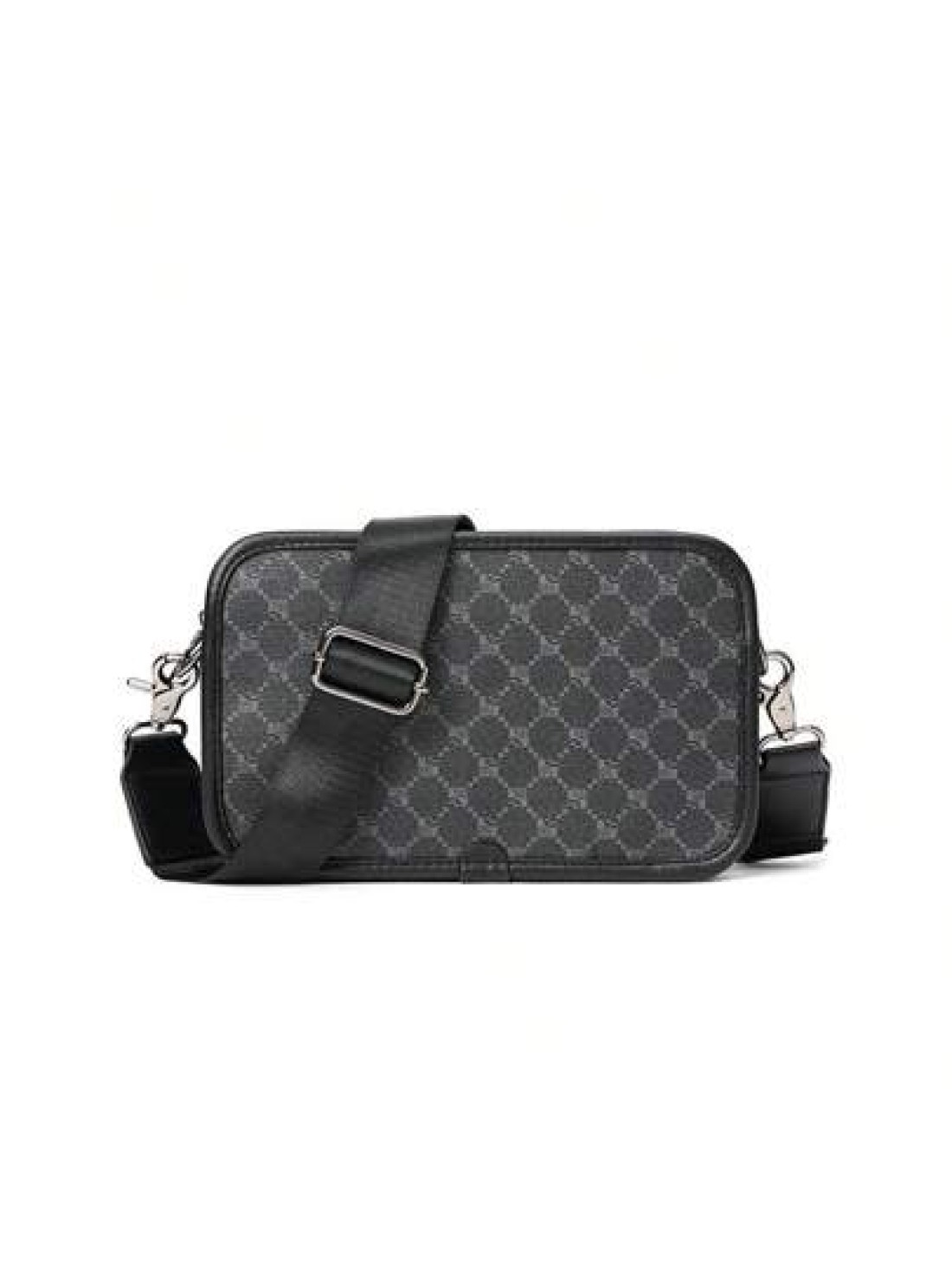 Crossbody Bag Shoulder Bag Square Bag Multifunctional Water Proof For College For Business Travel PU Leather Minimalist Retro Business Streetwear Stylish Purse Holiday Bag Gym Bag Checkered Plaid Styl