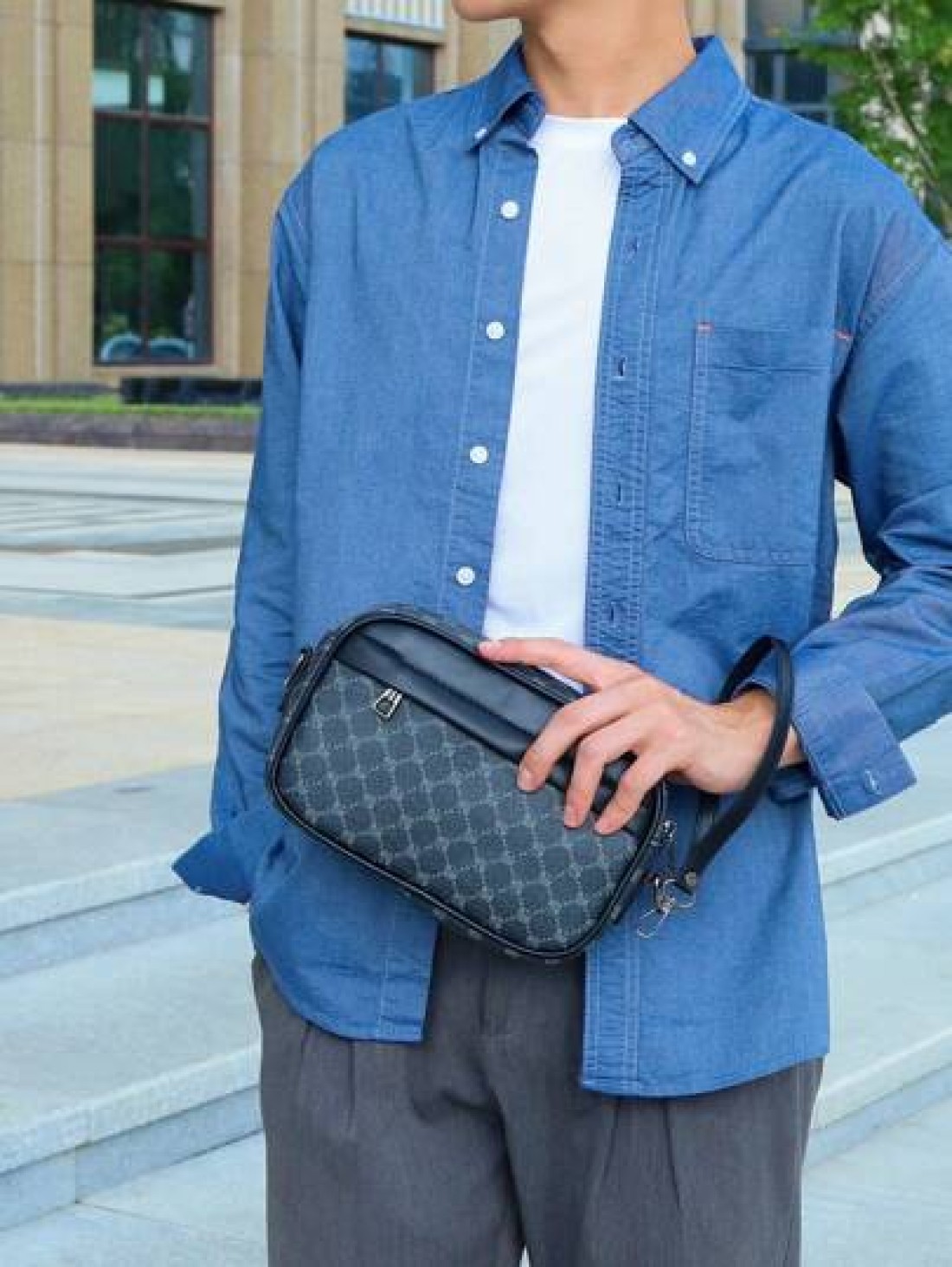 New Men s Bags Fashionable And Men s Casual Bags Crossbody Bags Large Capacity Youth Gifts Street Styles Luxury Bags