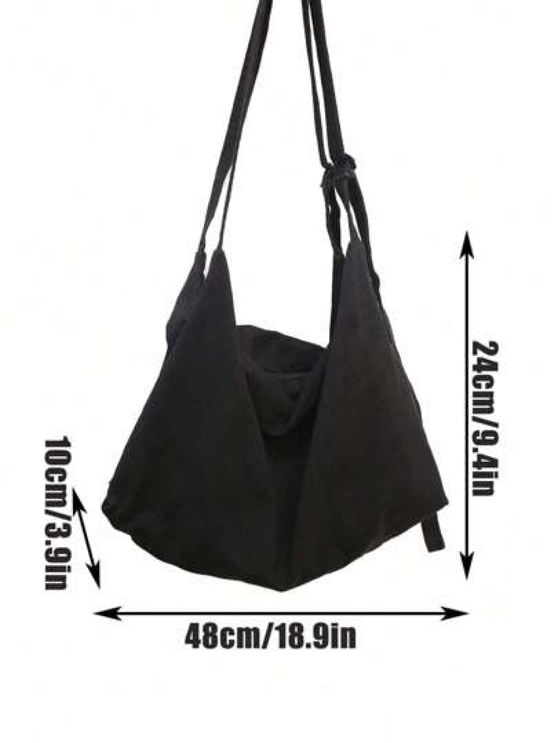 New Large Capacity Men s Solid Color Messenger Bag Student Campus Crossbody Bag Outdoor Sling Bag Gift For Men