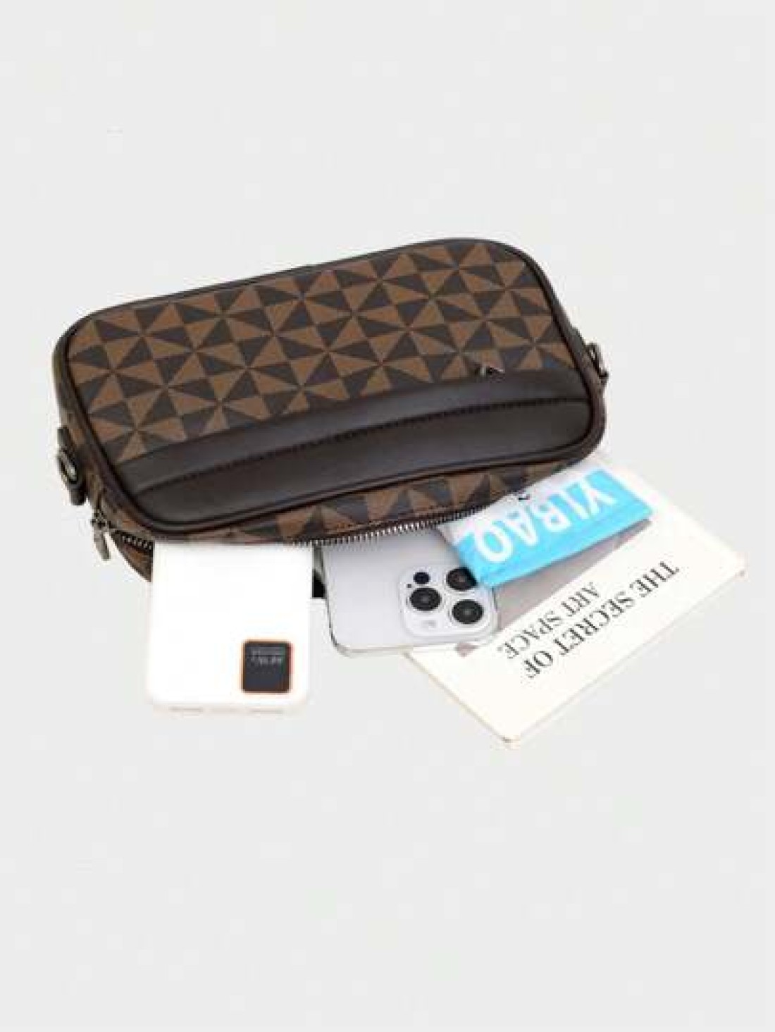 1pc Men s Satchel Bag Fashion Casual Messenger Bag Shoulder Bag Square Small Crossbody Bag Pu Leather Waterproof Multi Functional Casual Casual Business College Boy Bag Sport Casual Postman Boy To His