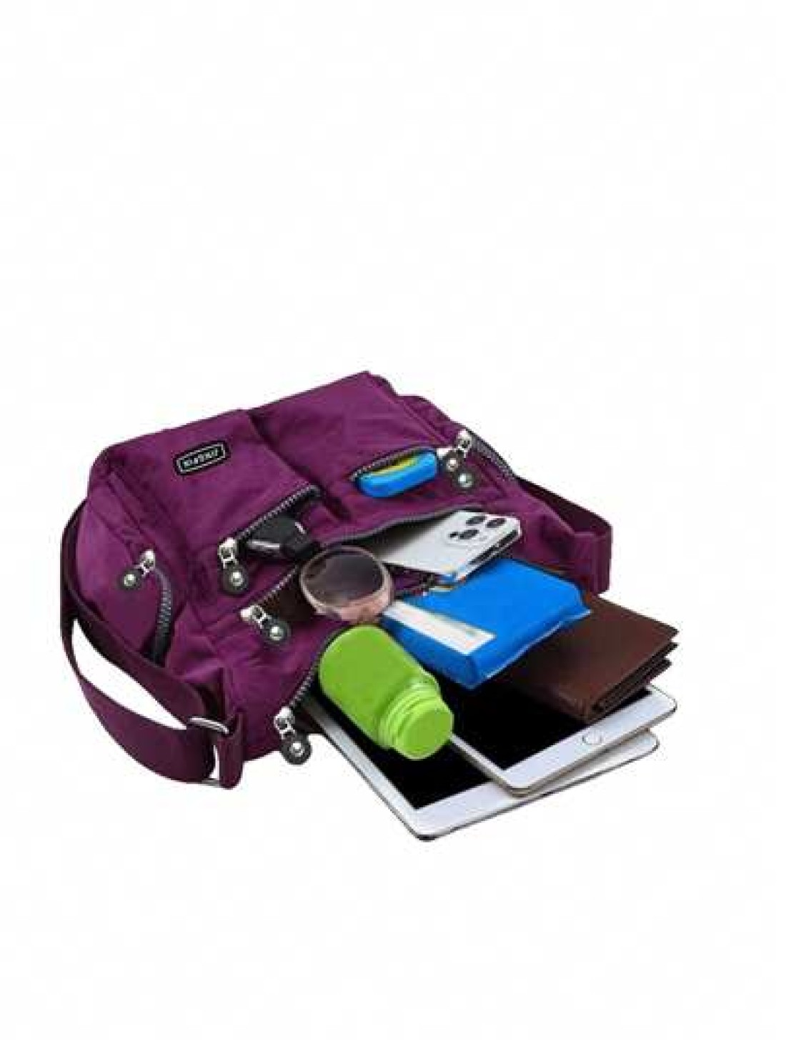 New Casual Bags Women s Bags Multi Pocket Fashionable Cloth Bags Lightweight Travel Bags Single Shoulder Crossbody Bags