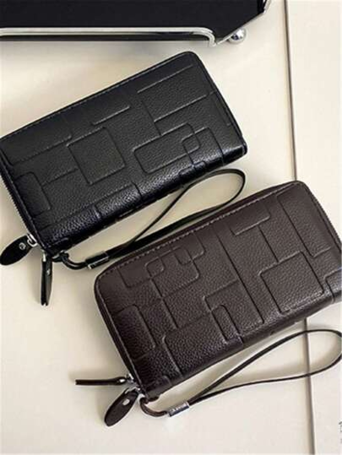 Fashionable Simple Versatile Wallet Casual Travel Shopping Bank Card Holder Wristlet Clutch Bag For Men