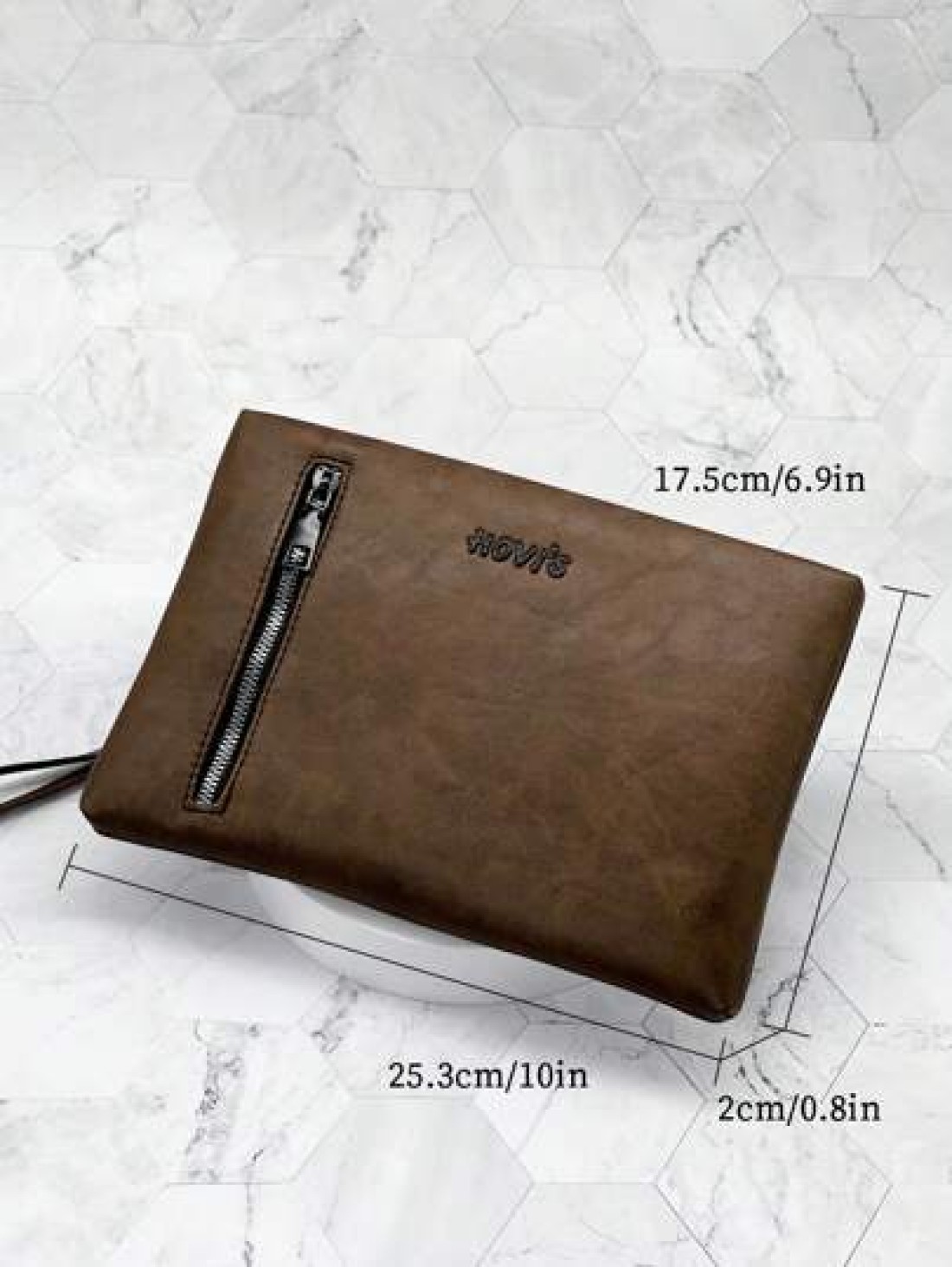 Men s Casual Clutch Bag Large Capacity Business Vintage Envelope Underarm Bag Multi Function Handbag