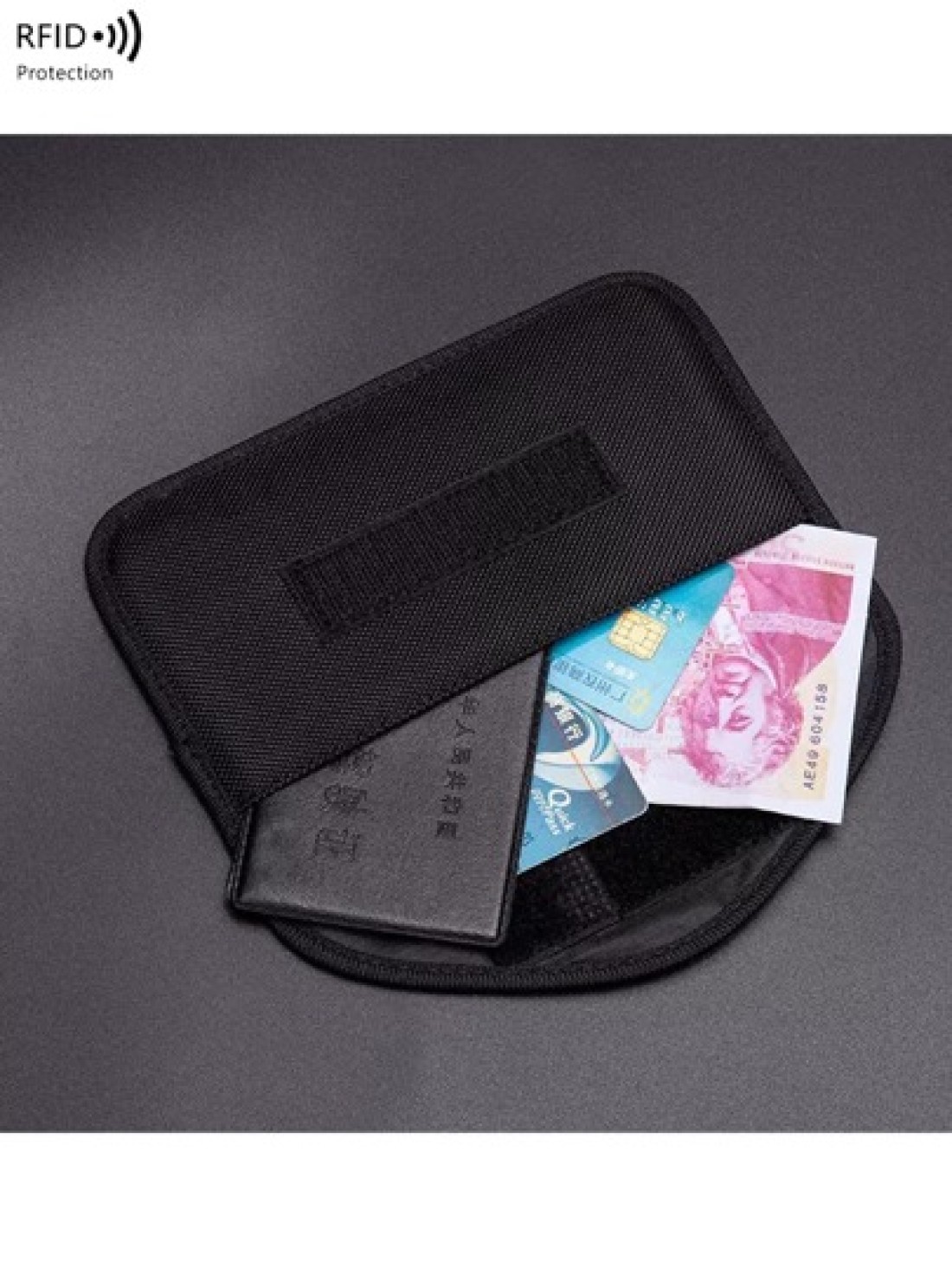New Cross Border Car Key Signal Shielding Bag Anti Theft RFID Blocking Phone Signal Isolation Pouch Purse Essentials