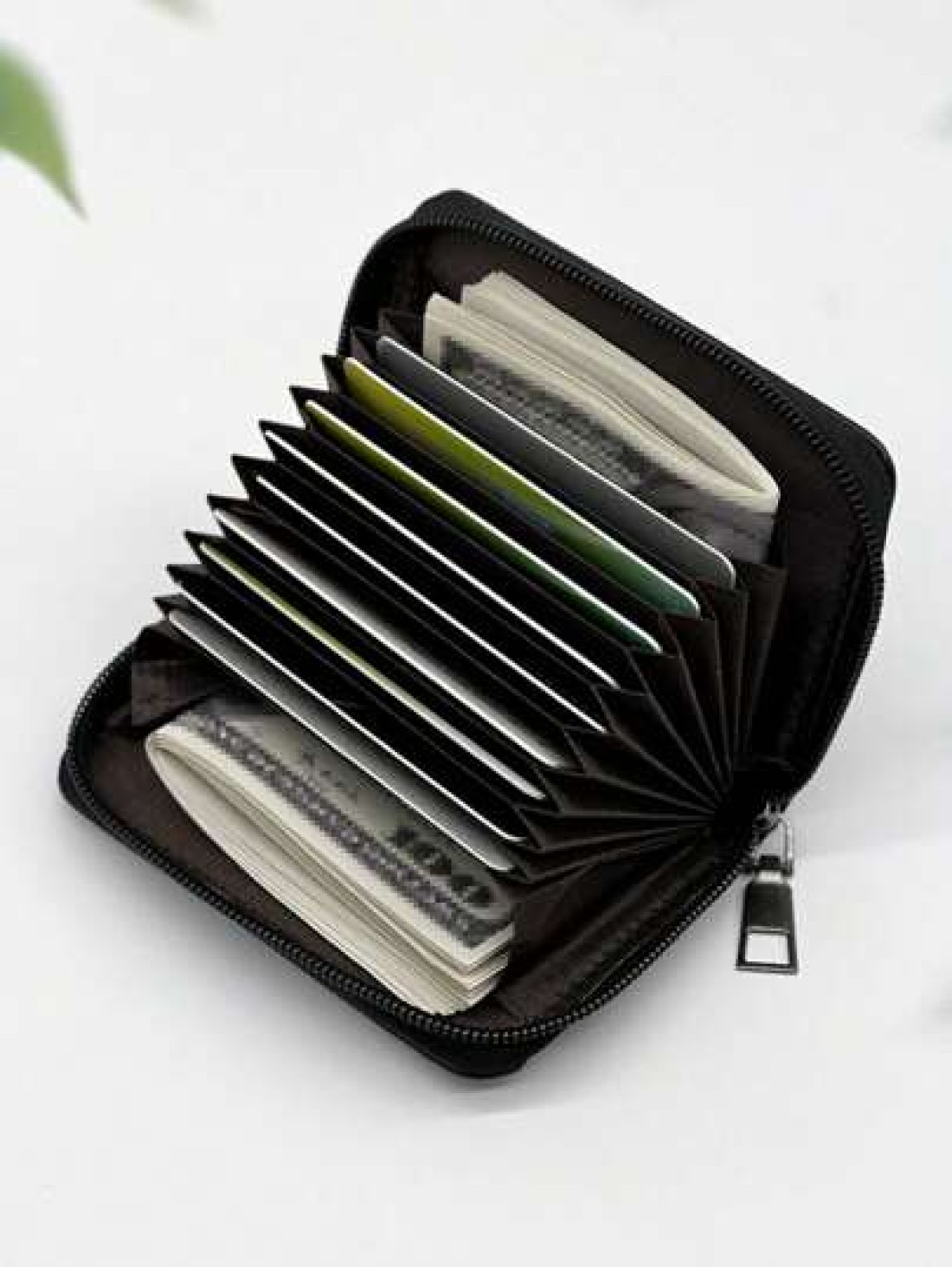 HOVI S Classic Minimalist Card Holder Wallet Ultra Portable Multi Function Coin Purse Mini Bag Small Bag
