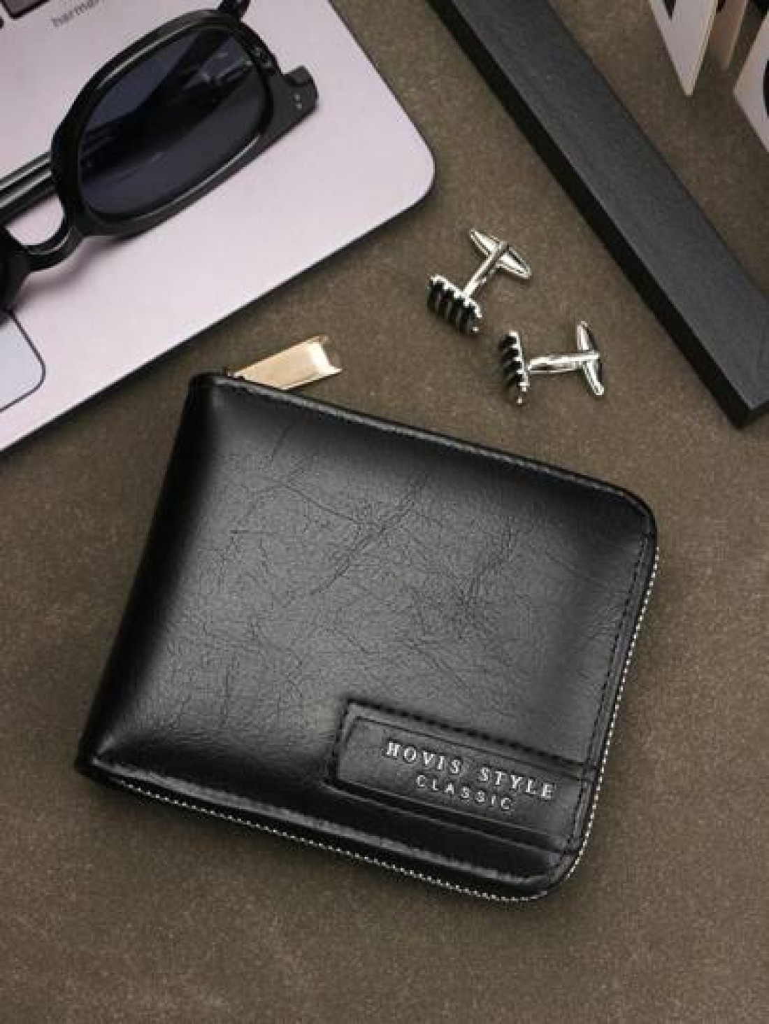 HOVI S Upgrade Your Look With Stylish Men s Business Leather Wallets Fashion Short Wallet Mini Bag Small Bag