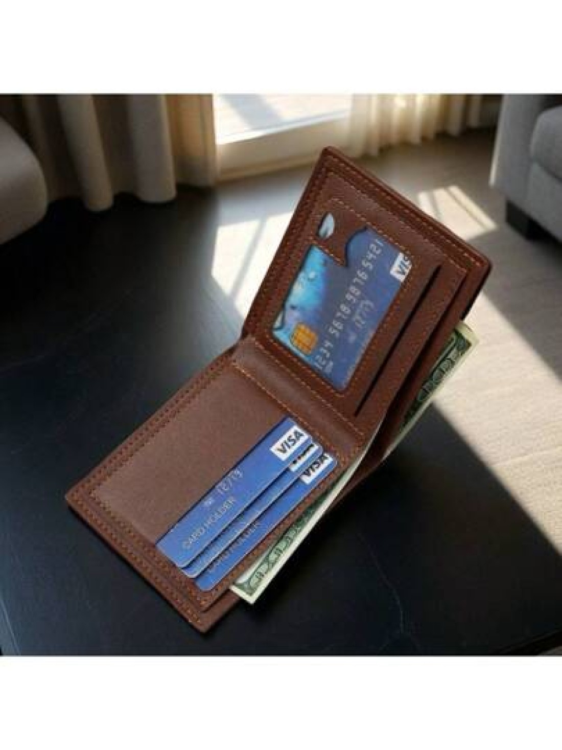 Men s Short Wallet Cross Border Large Capacity Business Casual Bifold Wallet Multi Function Young Cardholder Ultra Thin New Wholesale Soft Leather