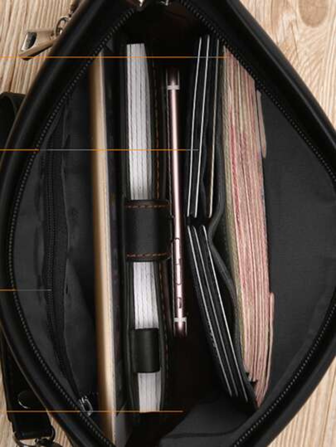 gorchis New Men s Soft Leather Clutch Bag Large Capacity Envelope Bag Black Practical With Space For Mobile Phones And Change Handbag Purses Anti Theft Bag Carry On College Multi Functional Christmas