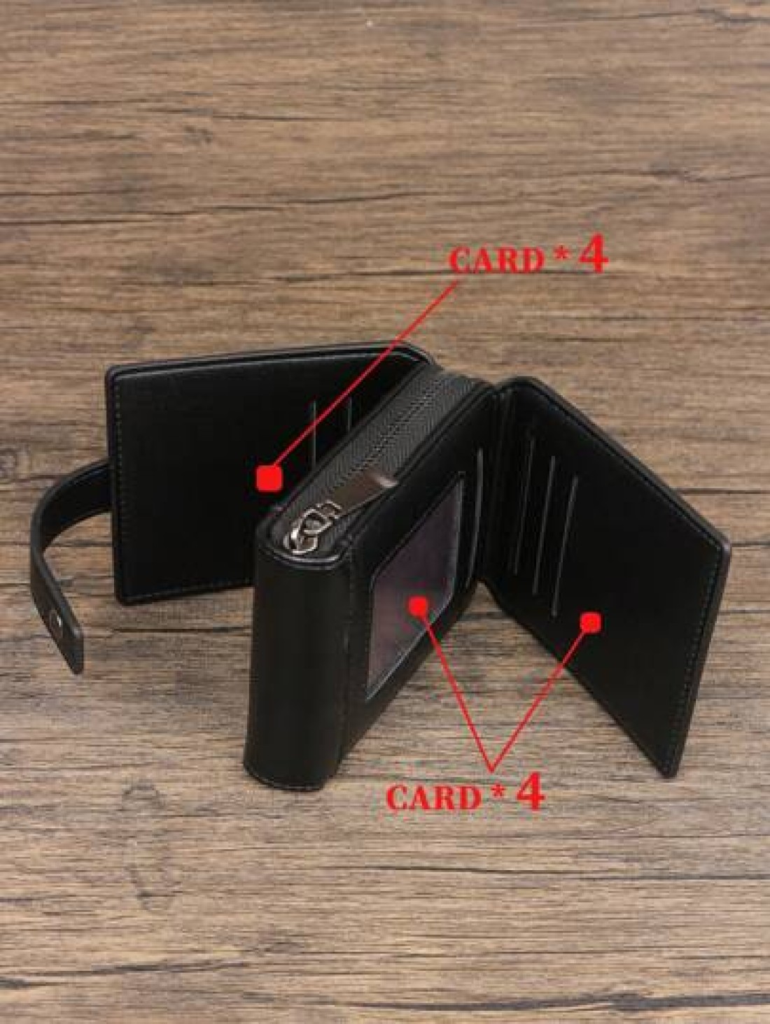 HOVI S Fashionable Minimalist Snap Short Wallet Business Casual Compact Multi Functional Multi Card Slot Wallet Coin Purse Card Holder Men s Wallet