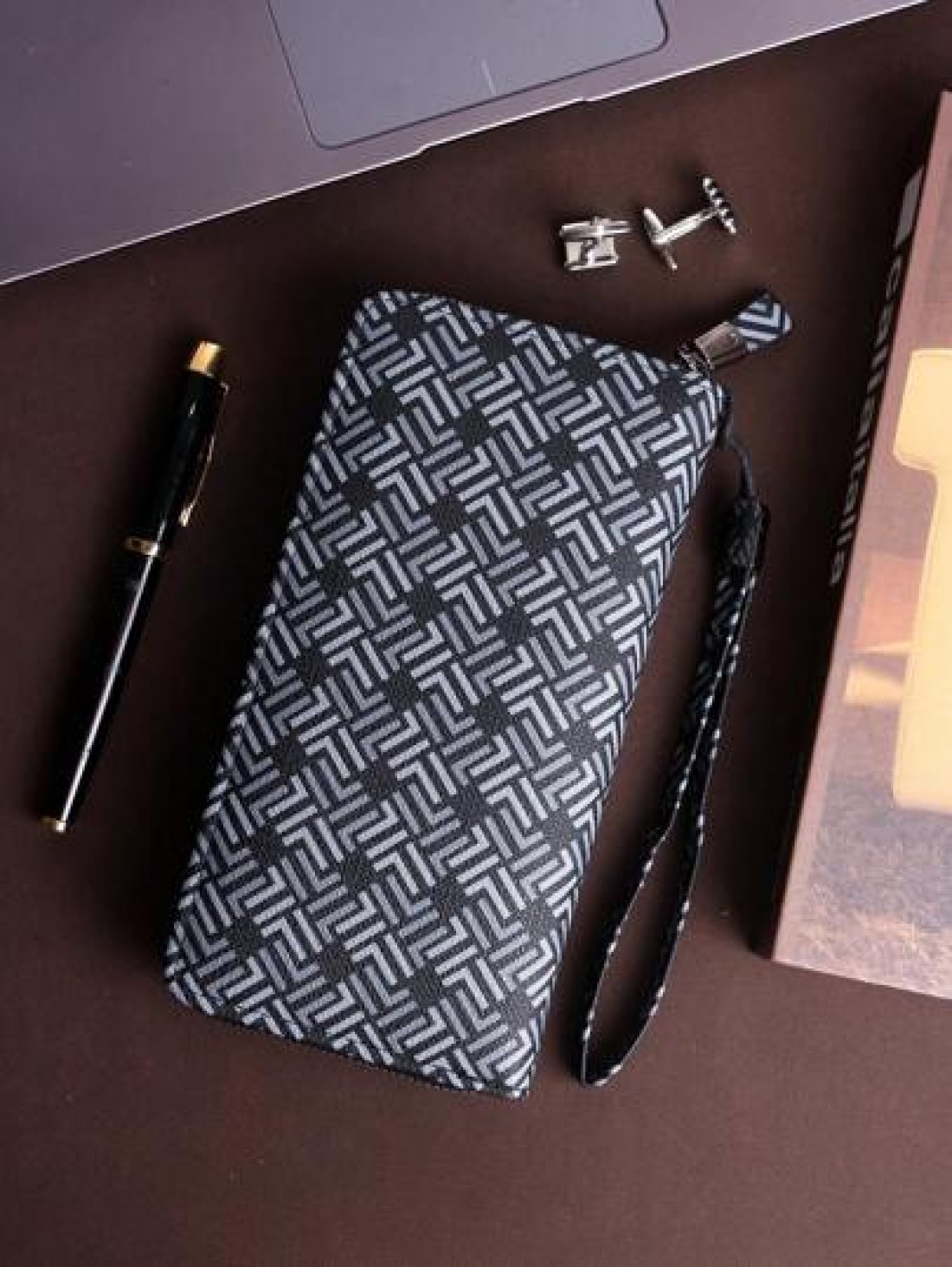 HOVI S Multi Functional Business Men s Clutch Bag Large Capacity Double Zipper Design With Card Slots Ideal Gift For Men On Holidays Anniversaries