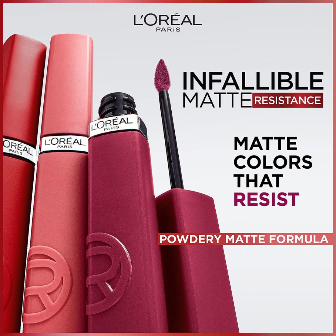 LOreal Paris Infallible Matte Resistance Lipstick