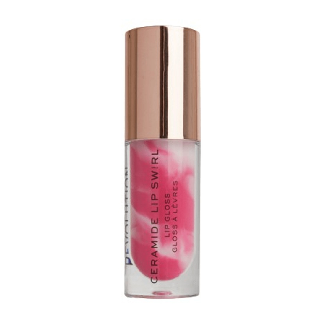 Revolution Ceramide Lip Swirl Lip Gloss - Berry pink
