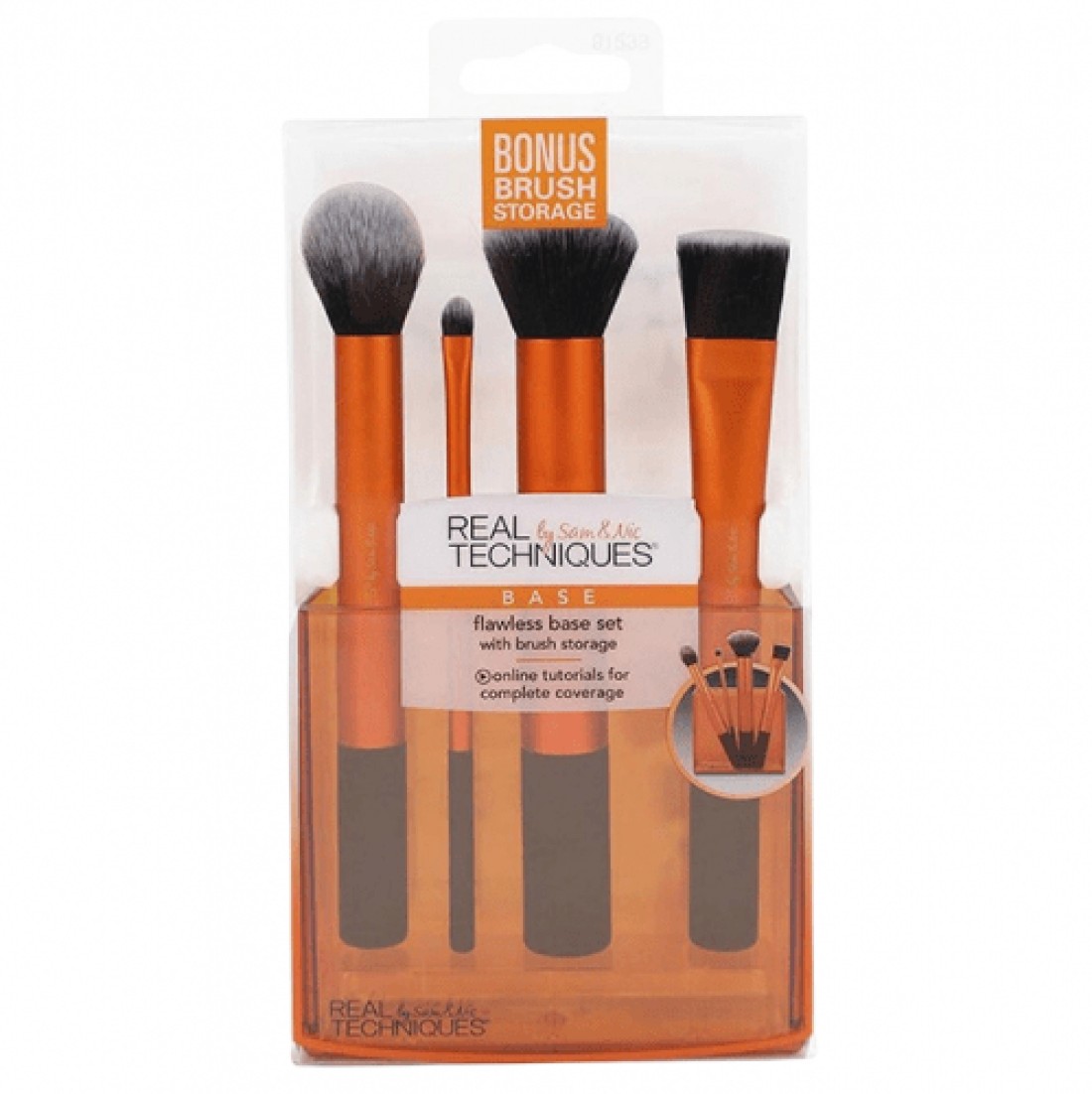 Real Techniques Flawless Base Brush Set-4 Brushes