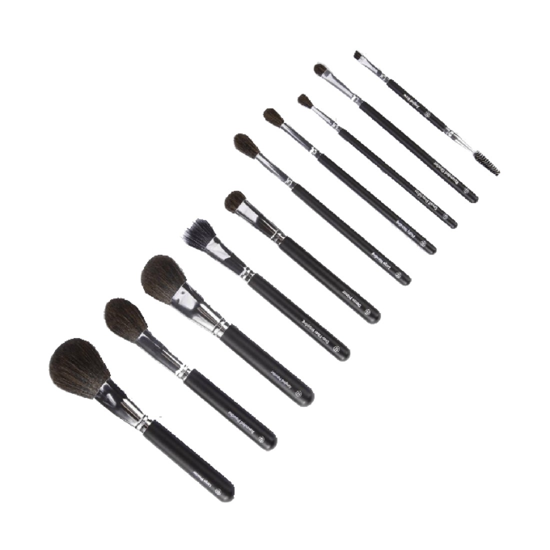BH Cosmetics Ultimate Essentials Face & Eye Brush Set - 11 pieces – Back