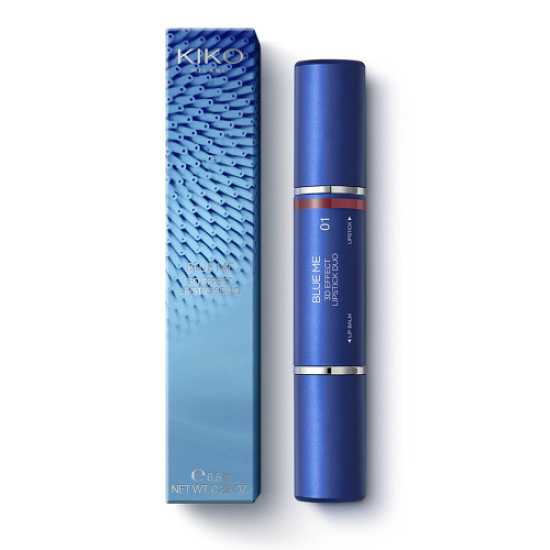 KIKO Blue Me 3d Effect Lipstick Duo