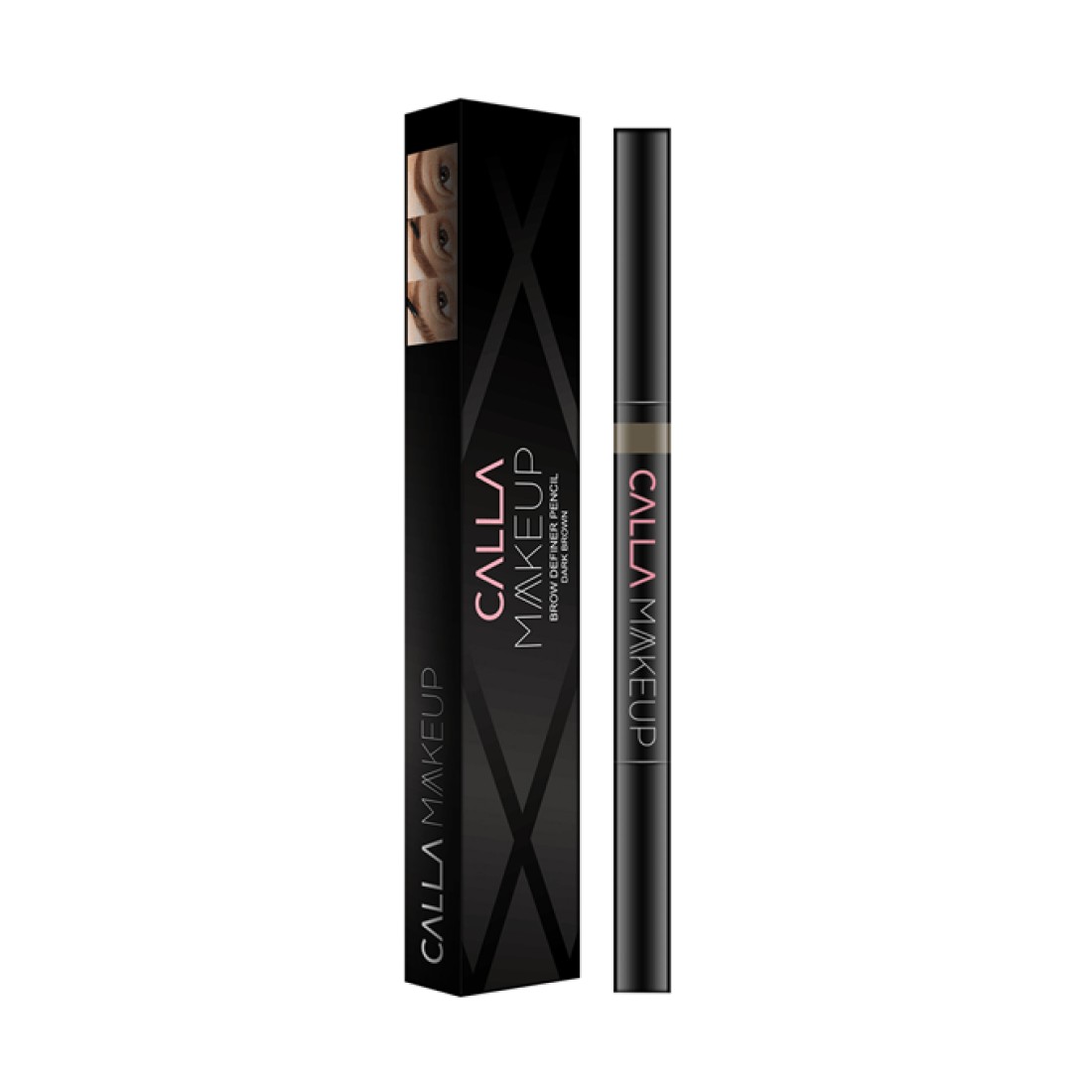 CALLA Makeup Eyebrow Pencil - Dark Brown - CM-48