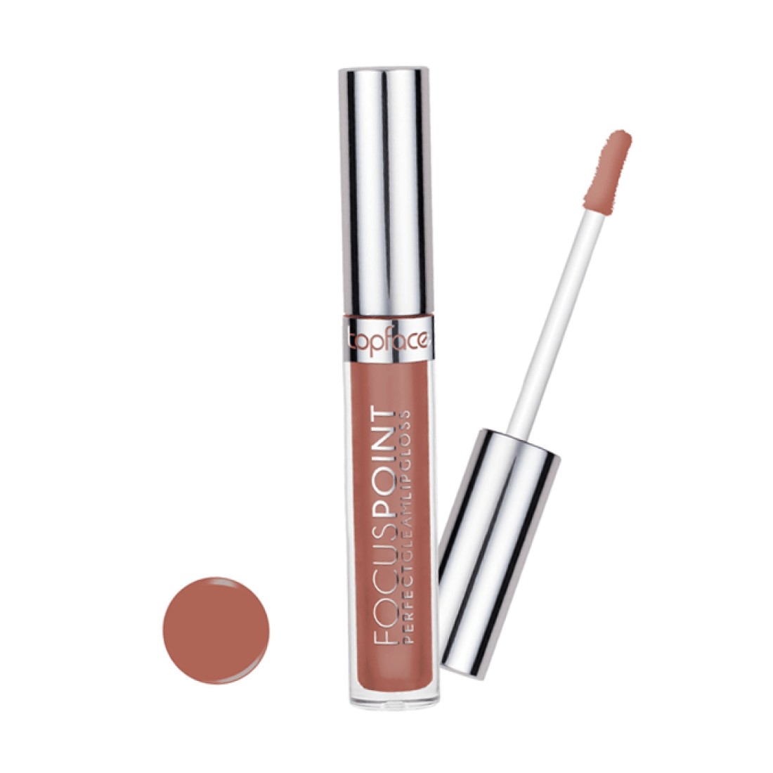 Topface Focus Point Perfect Gleam Lipgloss -111-Walnut