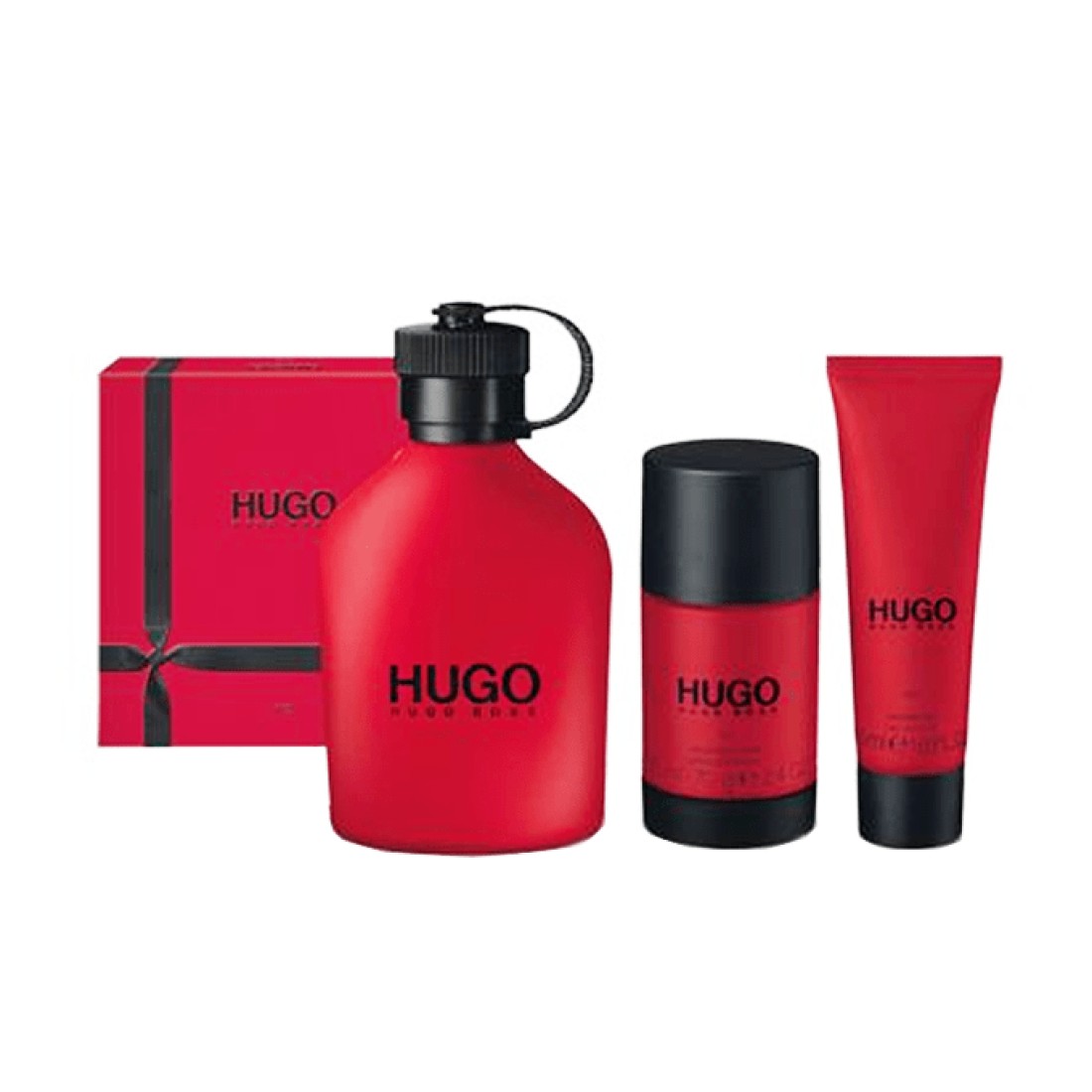 Hugo Boss Hugo Red Gift Set For Men - Eau de Toilette - 3 Pieces