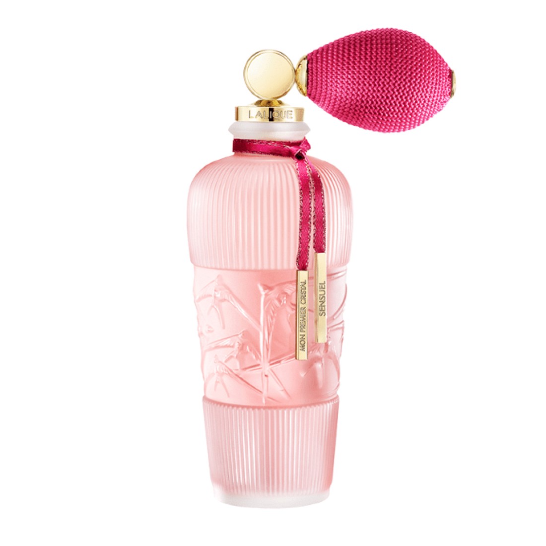 مجموعة عطر مون بريميير كريستال سينسويل ابسولو من لاليك للنساء - او دي برفيوم - 4 قطع