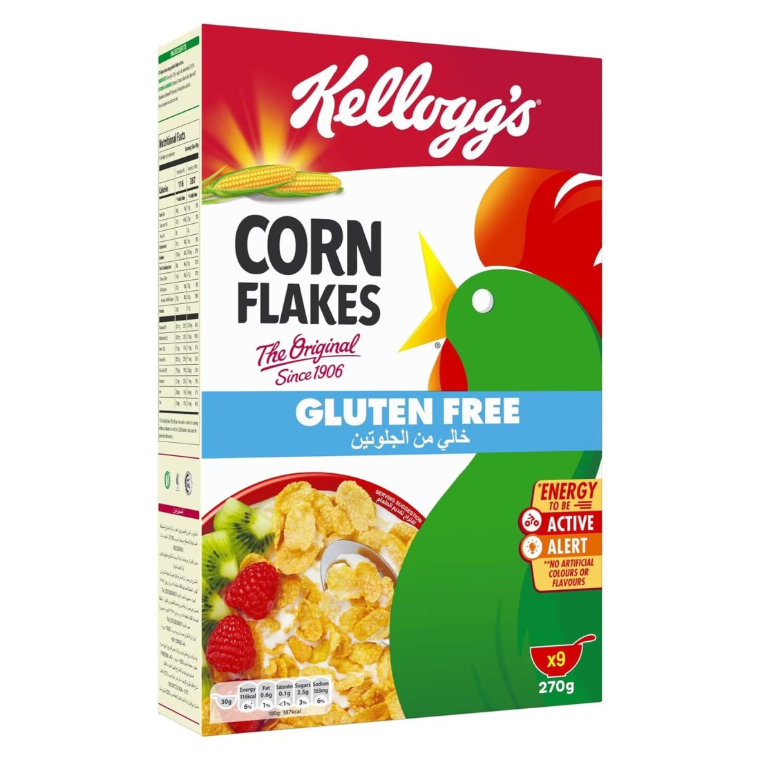 Kellogg&#39;s Gluten Free The Original Corn Flakes, 270g
