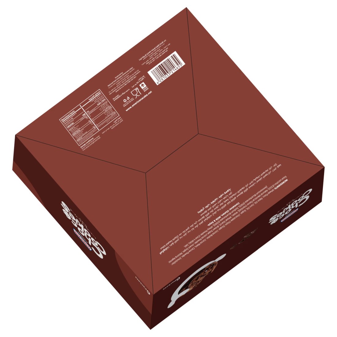 Americana Premium Mini Choco Cookies Original Chocolate Chips 35g Pack of 2