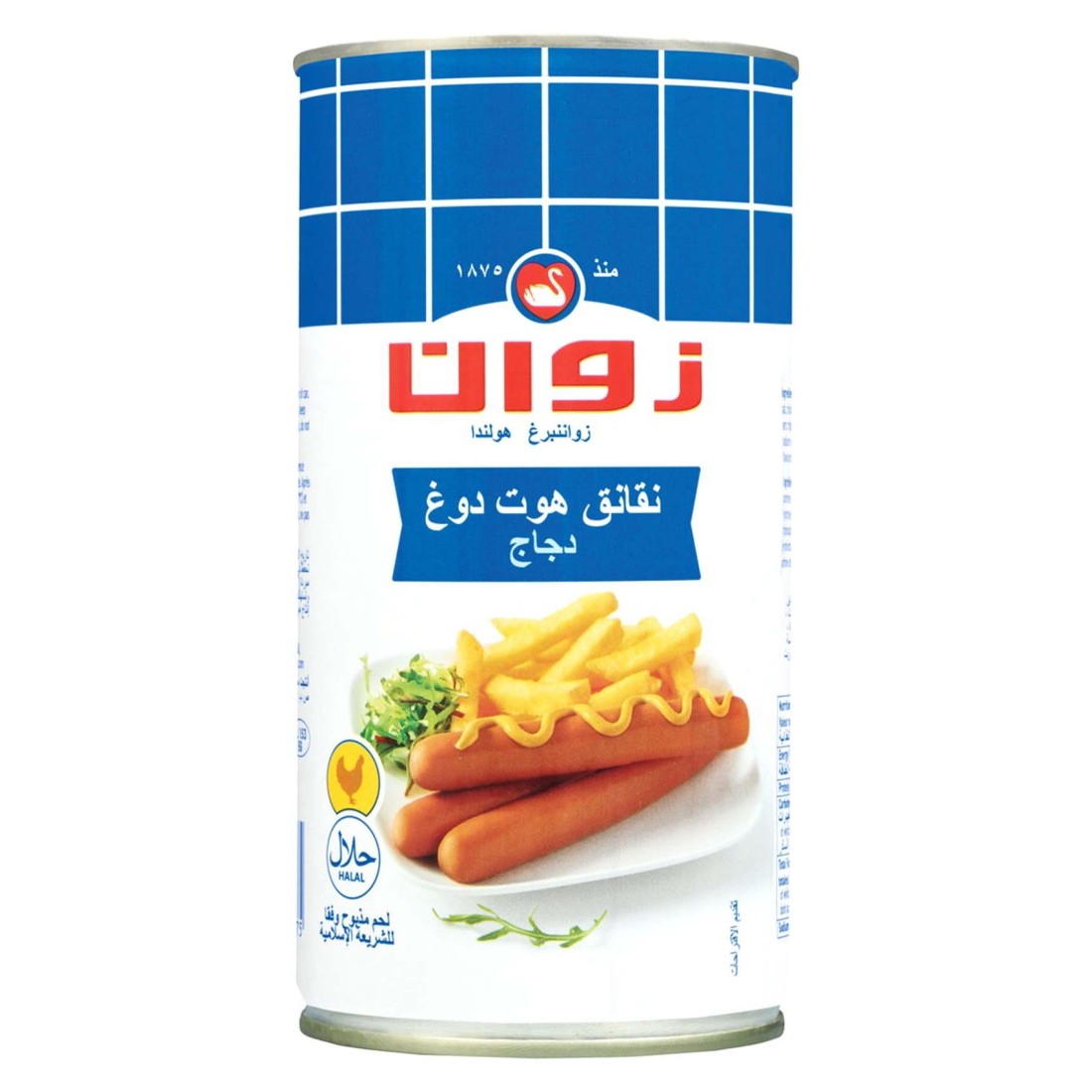 زوان نقانق دجاج الكبيرة، 560 غرام