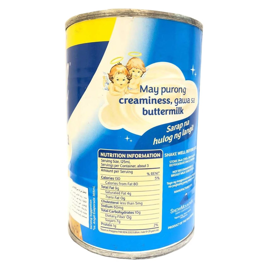 Angel Evaporated Liquid Creamer, 410ml