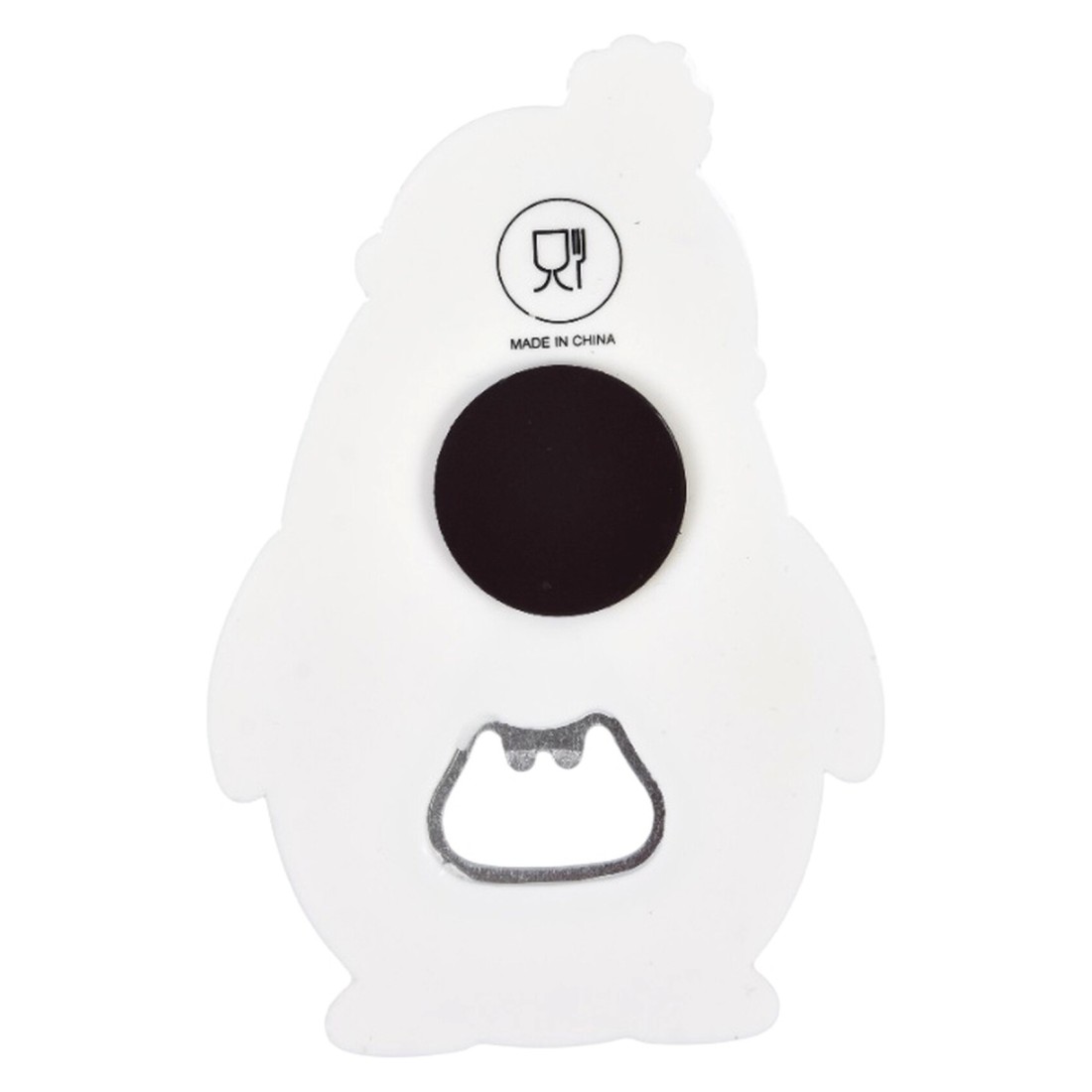 PVC and Metal Penguin Pattern Bottle Opener