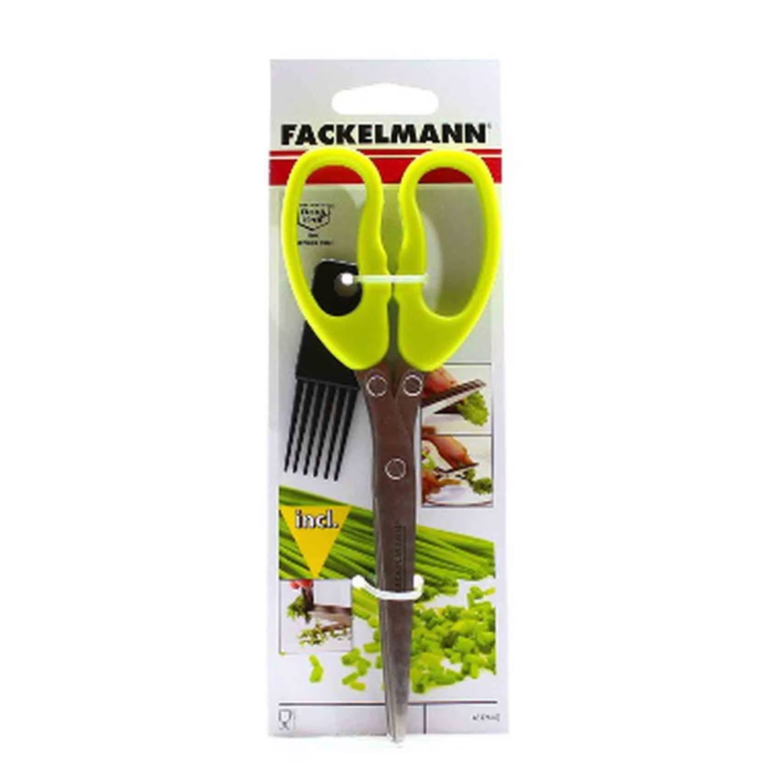Fackelmann Herbs Scissors Green 19cm