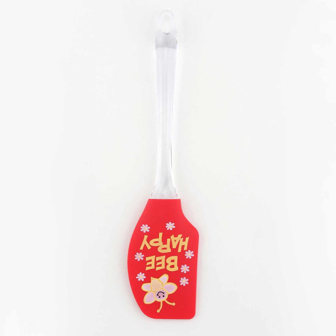 Home Pro Happy Bee Printed Spatula Red
