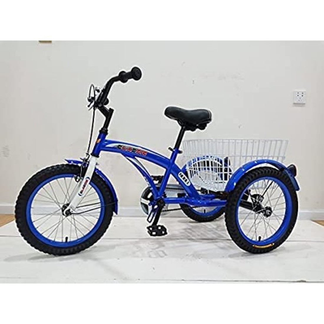Classic 16 Inch Tricycle, Blue, 100% Assembled