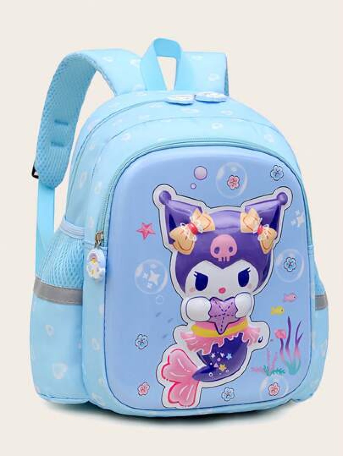 Sanrio حقيبة ظهر للأطفال بحماية الظهر والخفيفة الوزن من جزيئات صور كارتون سانريو ملودي، سينامون، كلاب