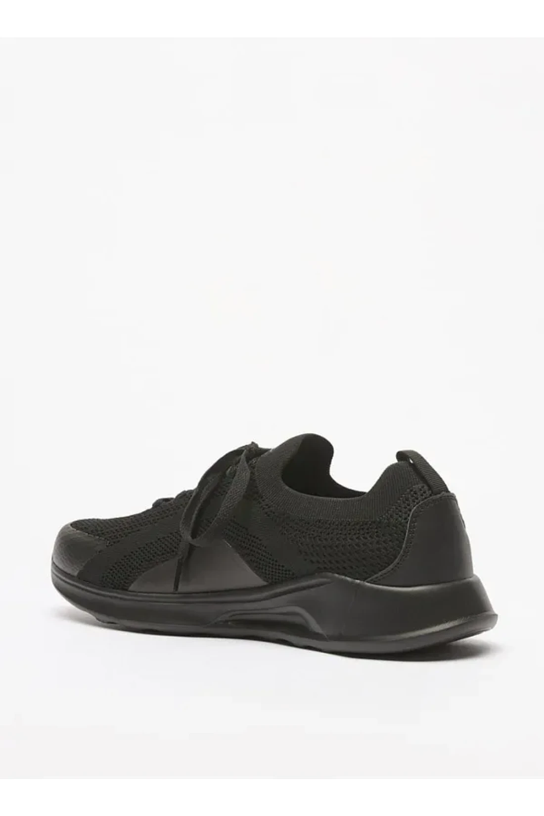 Oaklan by Shoexpress Textured Slip-On Walking Shoes with Lace Detail