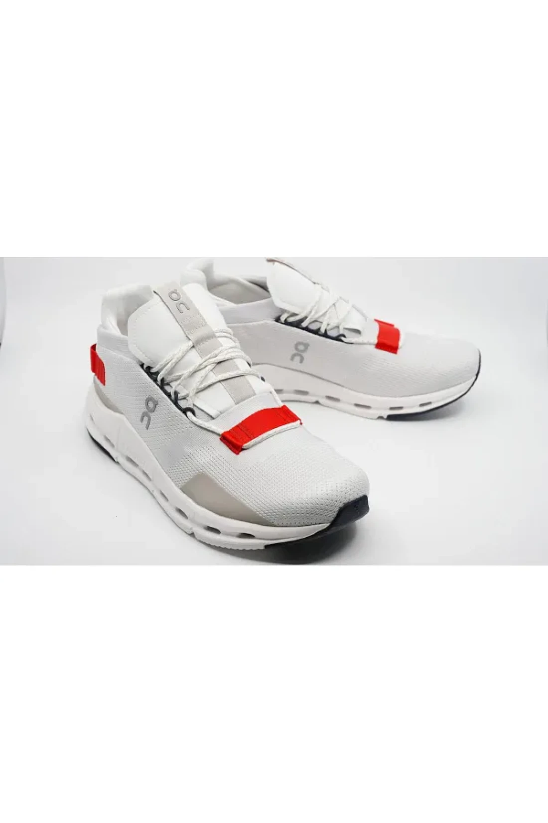 On Running Cloudnova 1 White Red Men 26.98991