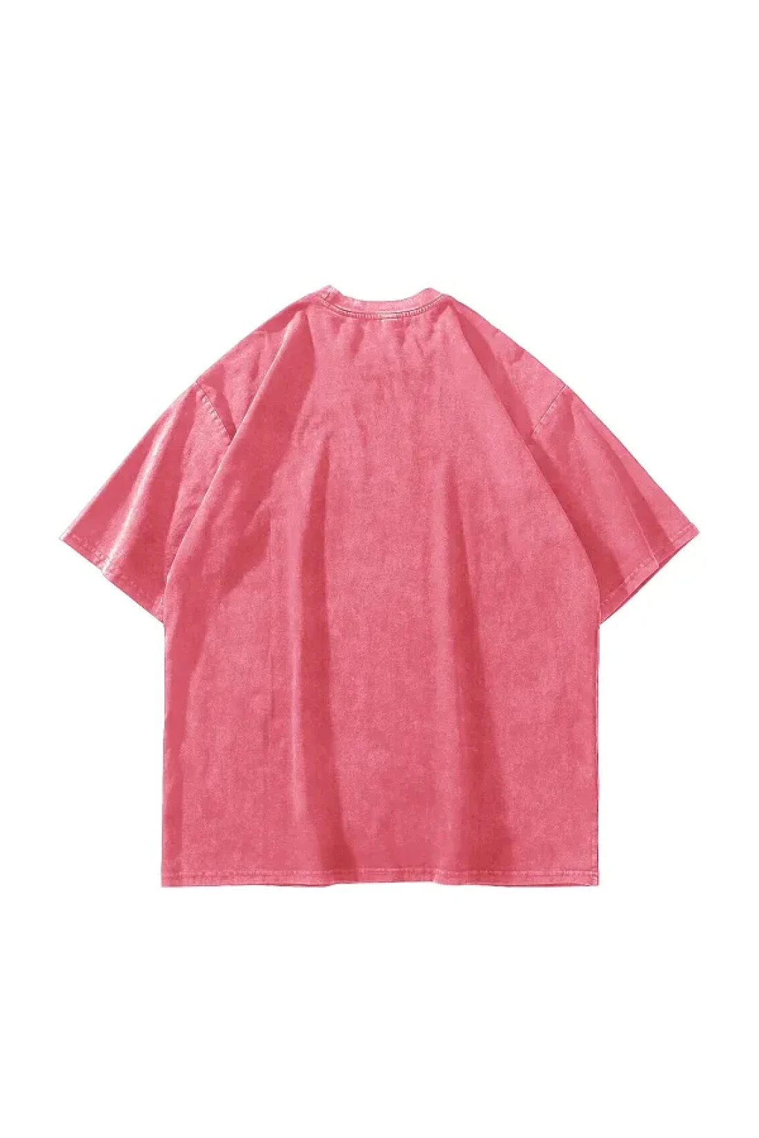 Sekizbiraltı Chill Printed Oversize Unisex Washable Pink Tshirt