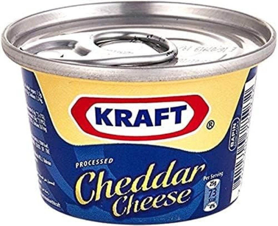 KRAFT CHEDDAR CHEESE TIN 50GM