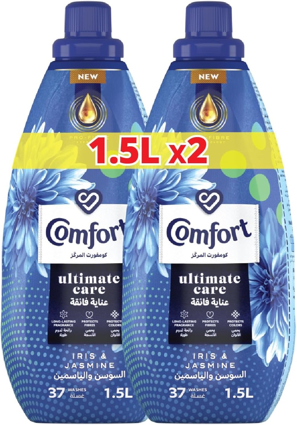 COMFORT IRIS & JASMINE 2 x 1.5LTR