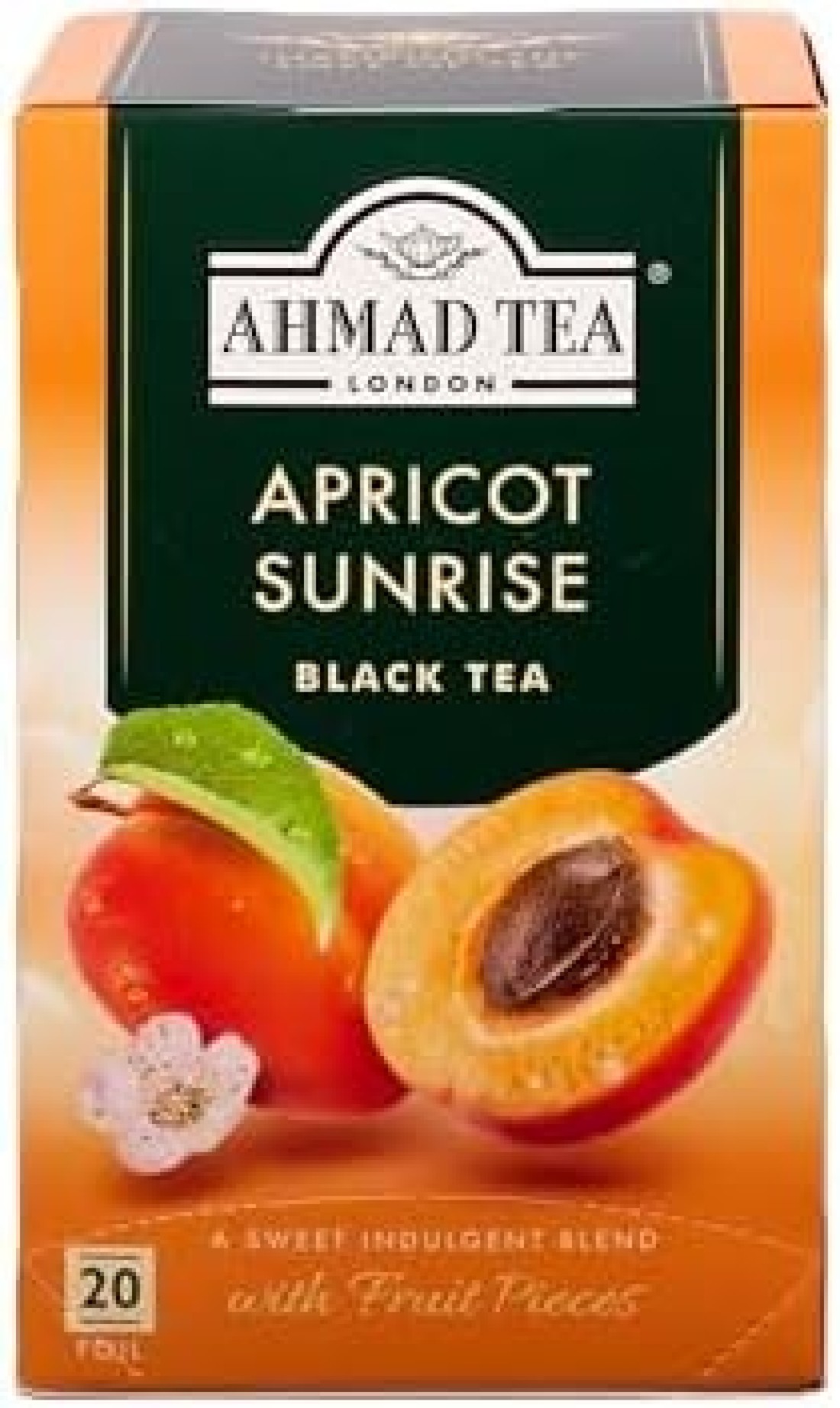 AHMAD TEA BAG APRICOT REFRESH 20X2GM