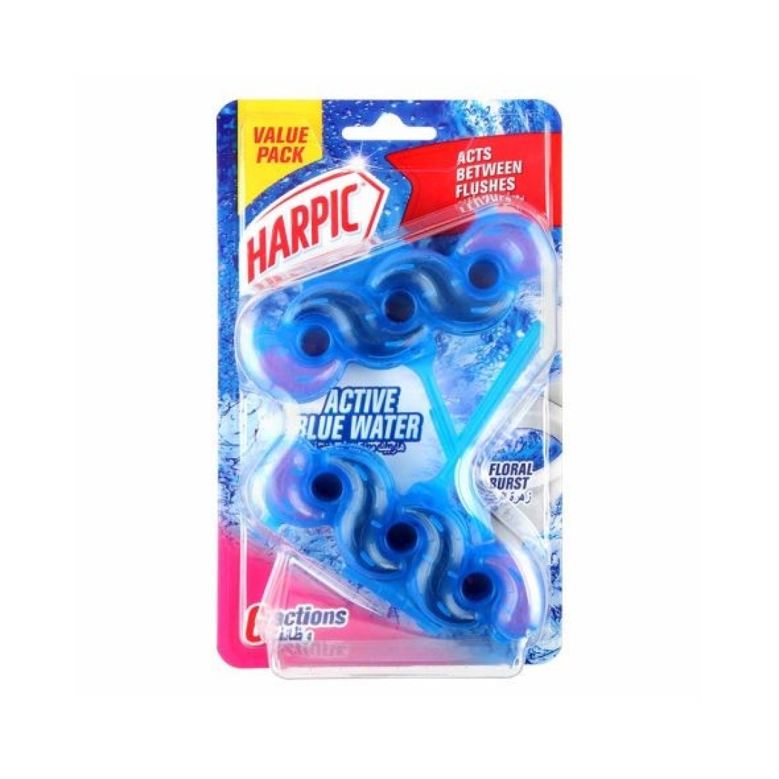 HARPIC ITB ACT BULE FLO BURST 35GM 2S