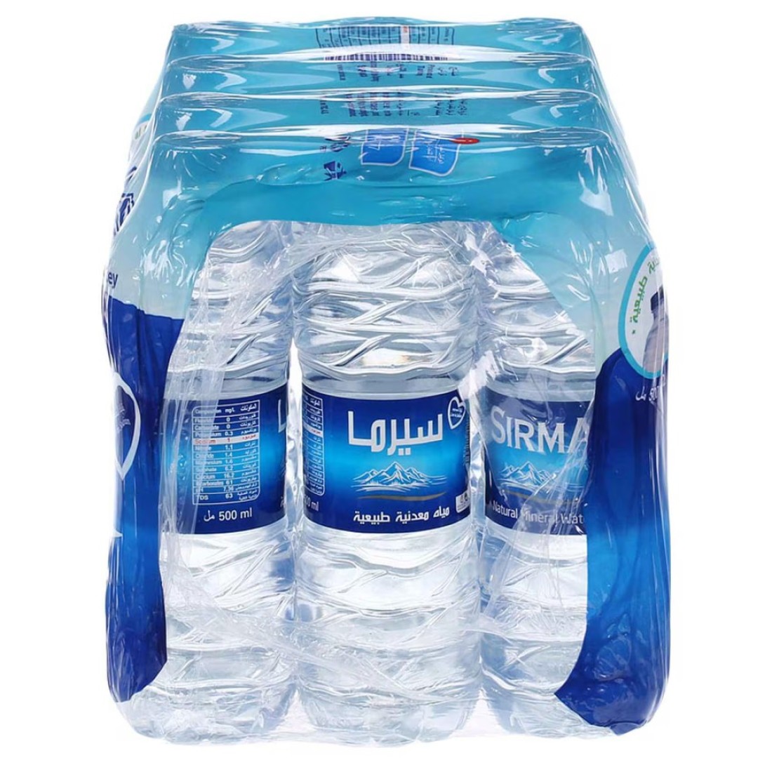 سيرما مياه معدنية طبيعية 500 ملل حزمة من 12
