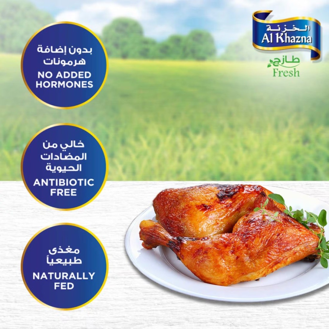 Al Khazna Fresh Whole Legs 500g