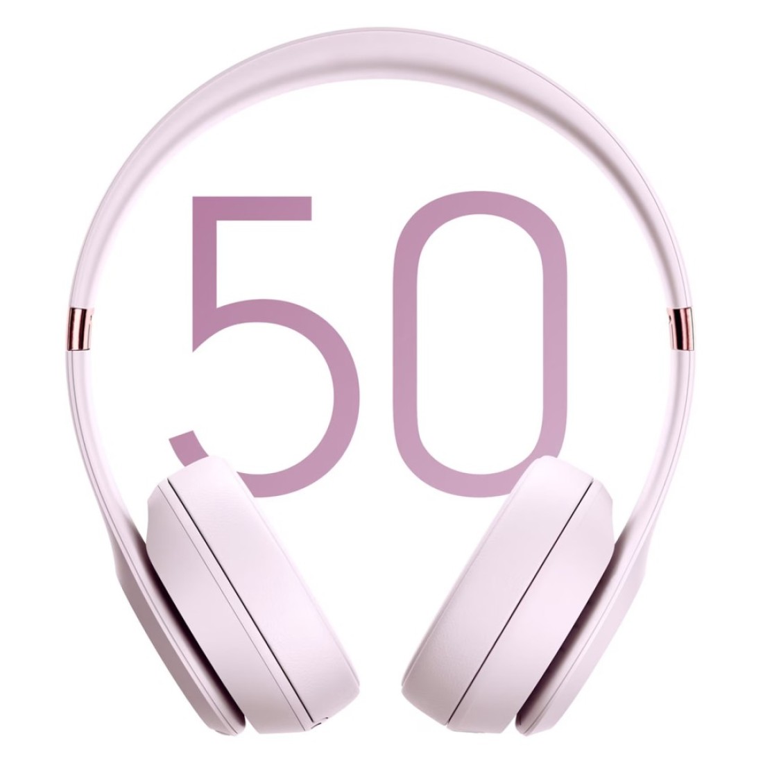 Beats Solo 4 Wireless Bluetooth On-Ear Headphones Cloud Pink