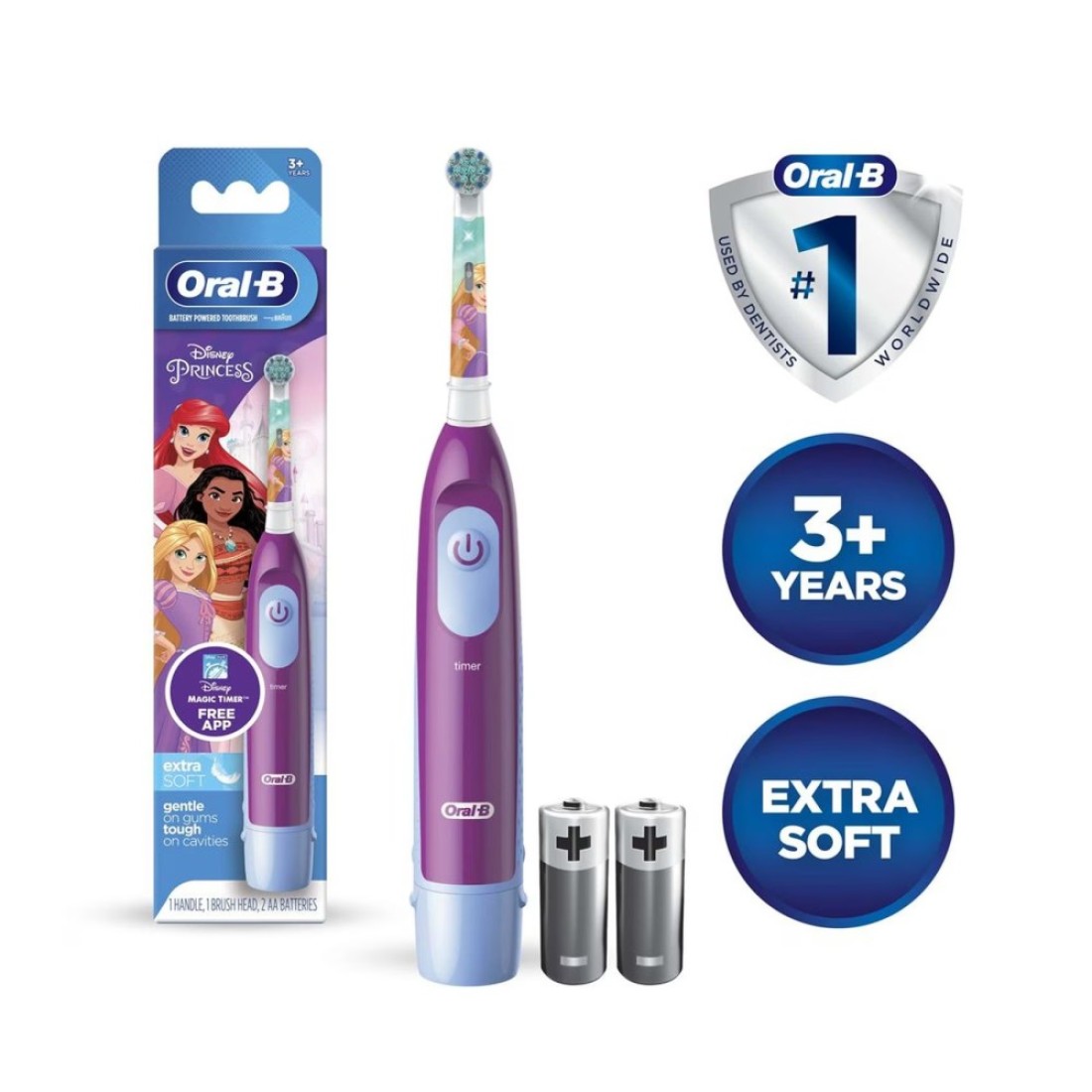 Oral-B DB5.510.1K Princess Battery Toothbrush